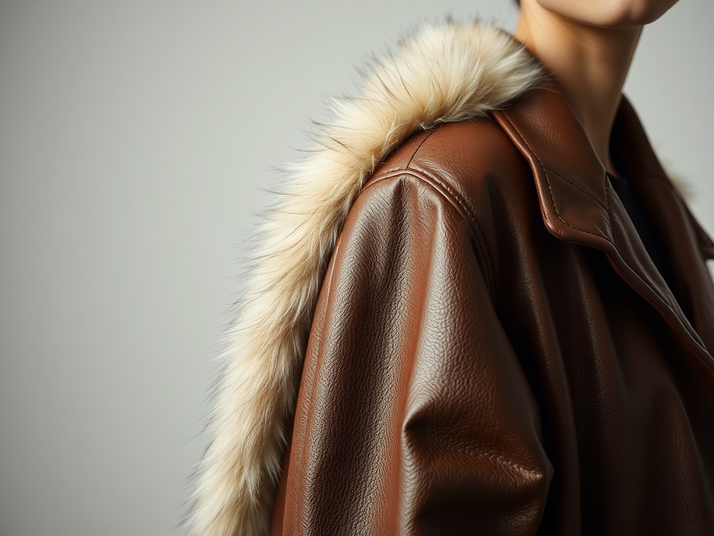 lire-project.net | Combinații de texturi: catifea cu dantelă, piele cu blănuri